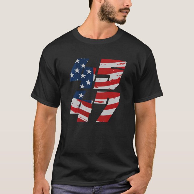 45 47 Light Flag Mens Value T-Shirt (Front)