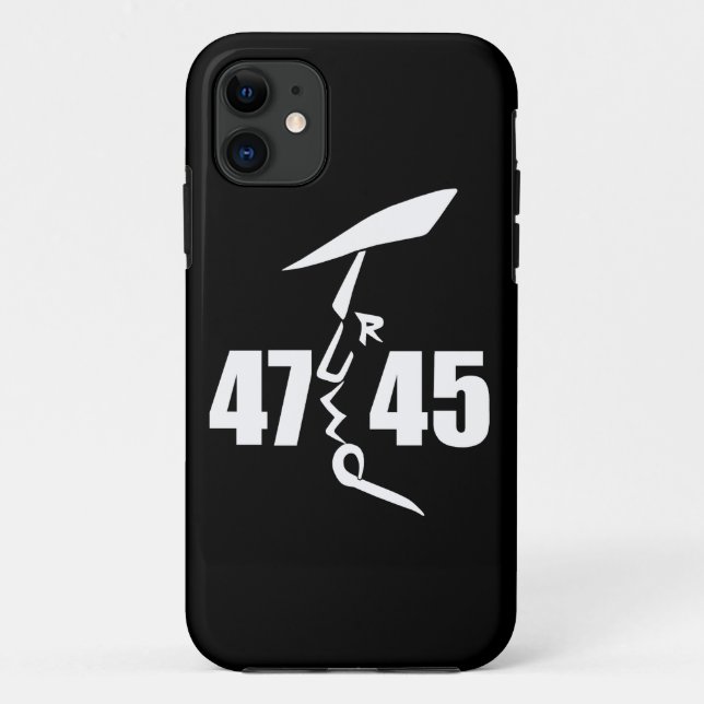 45 47 Trump  Case-Mate iPhone Case (Back)