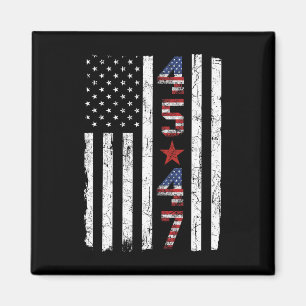 45 47 Trump President Inauguration Usa Retro Trump Magnet