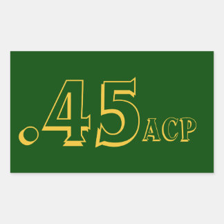 .45 Acp Ammo Sticker