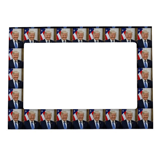 45 Donald J Trump Magnetic Frame (Front)
