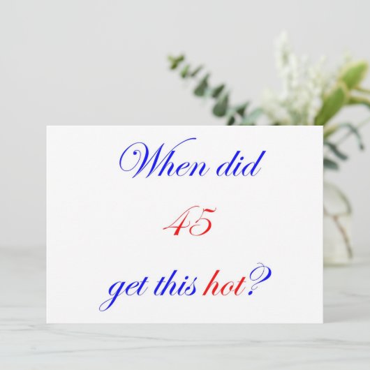 45 Hot (Standing Front)