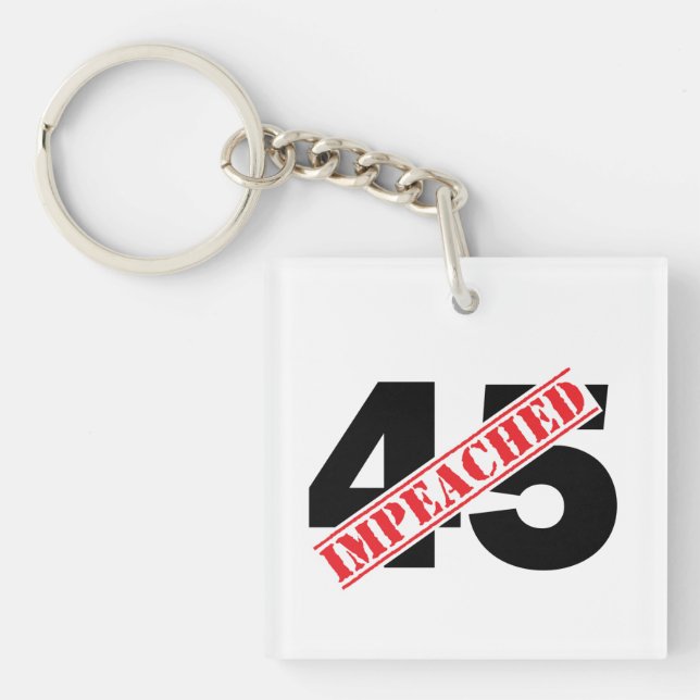 45 Impeached Keychain (Front)