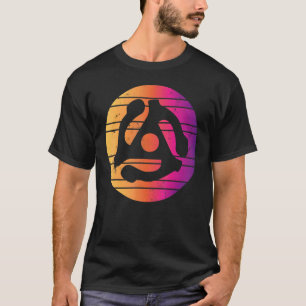 45 Music Recording Adapter 60s 70s T-Shirt