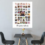 45 Photo Collage and Text Personalized  Poster<br><div class="desc">Create a Photo Collage Personalized poster from Ricaso - add 45 individual photos to make a photo collage and add your own text.
Create a beautiful and individual keepsake for yourself or as a gift. This poster print will be a perfect addition to your home,  office,  school etc..</div>