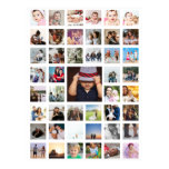 45 Photo Collage Personalized Poster 45 Photo Collage Personalized Poster
