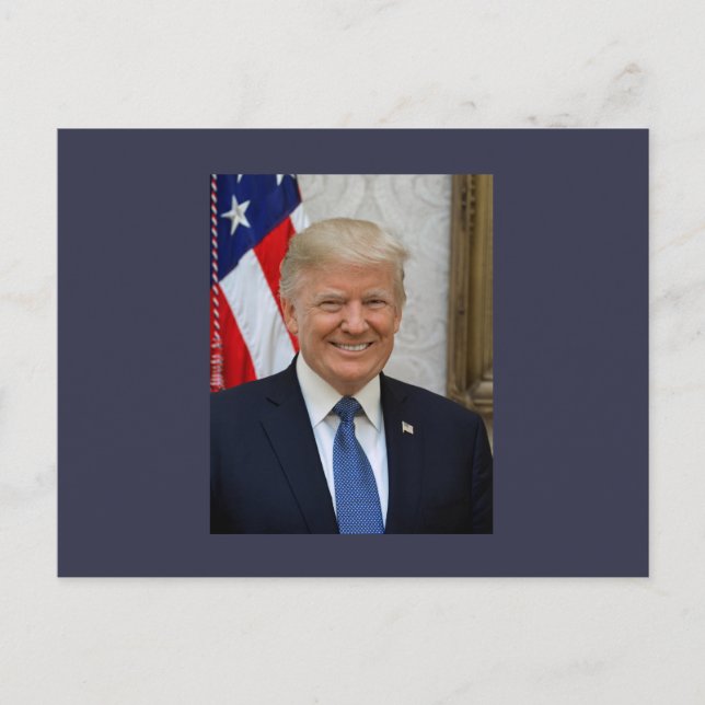 45 President Donald Trump Announcement Postcard (Front)