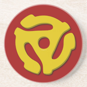 45 Record Adapter Coaster