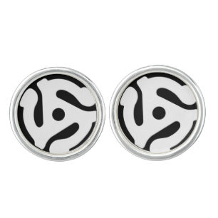 45 Record Adapter Cufflinks