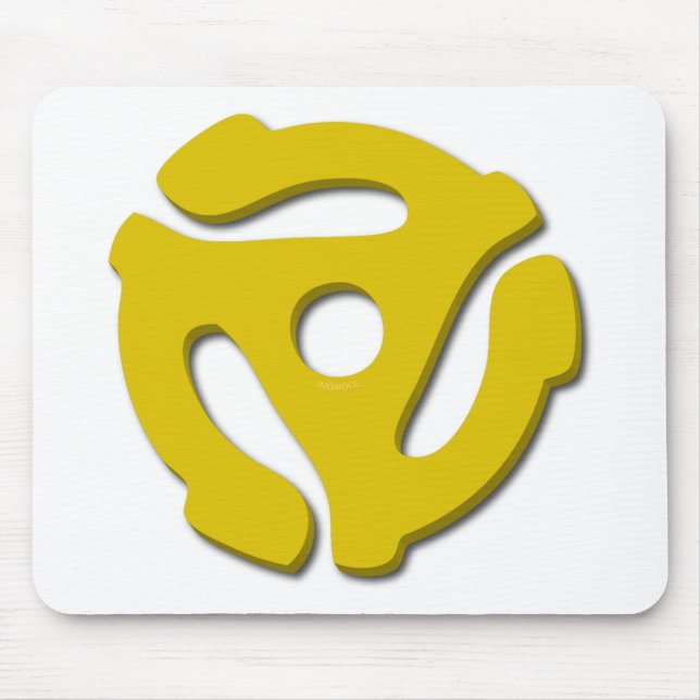 45 Record Adapter Mouse Pad (Front)