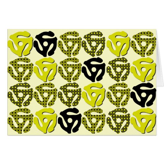 45 Record Insert Blank Card (Front Horizontal)