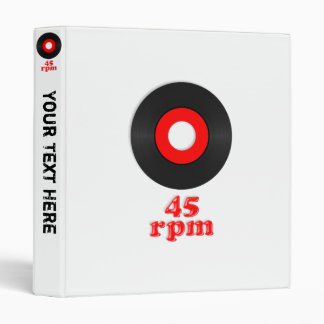 45 rpm Binder Template