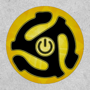 45 RPM Power Record Adapter Patch