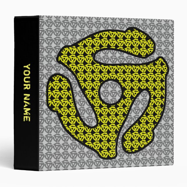 45 RPM Record Adapter Binder 2 (Front/Spine)