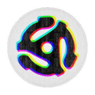 45 rpm Record Adapter Cutting Board