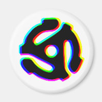 45 RPM Record Adapter Magnet