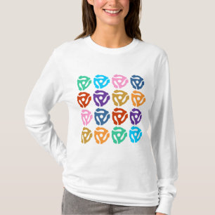 45 RPM Record Adapter Pop Art T-Shirt