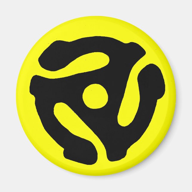 45 RPM Record Insert Magnet (Front)