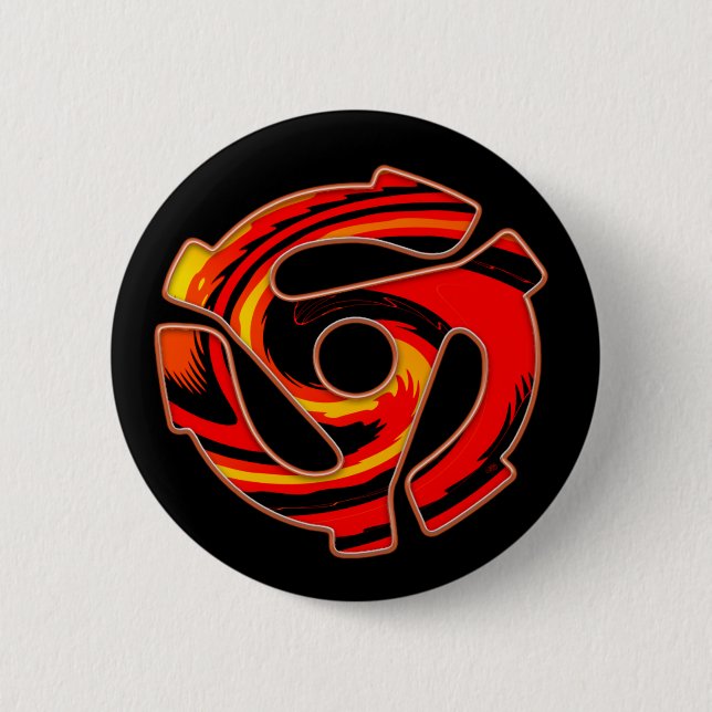 45 RPM Spider  Button (Front)