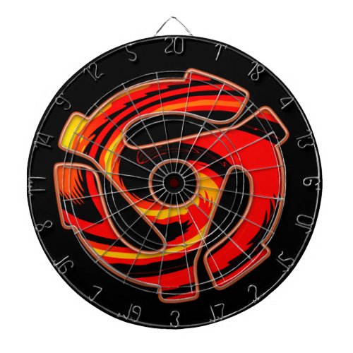 45 RPM Spider  Dart Board