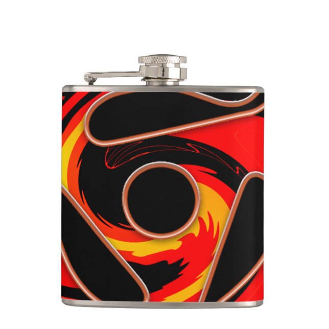 45 RPM Spider  Flask (Front)