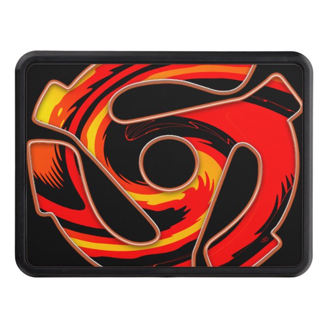 45 RPM Spider  Hitch Cover (Front)