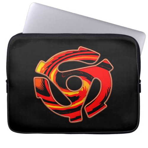 45 RPM Spider  Laptop Sleeve