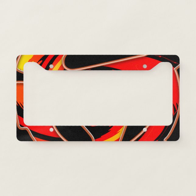 45 RPM Spider  License Plate Frame (Front)