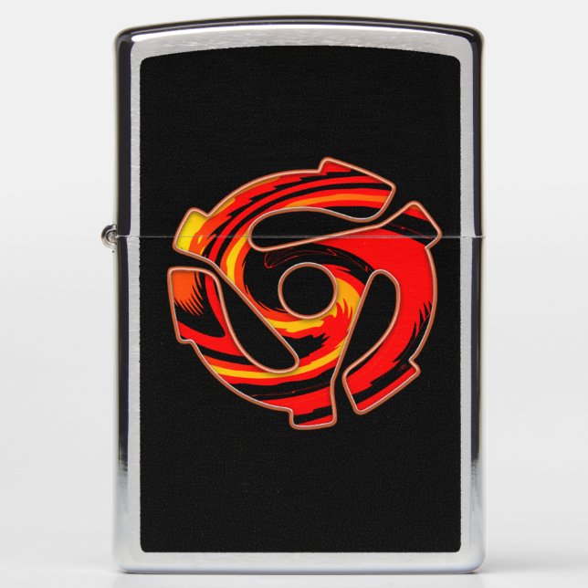 45 RPM Spider  Zippo Lighter (Front)