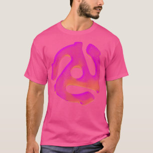 45 RPM Vinyl Record Adapter Turntable Music Album T-Shirt