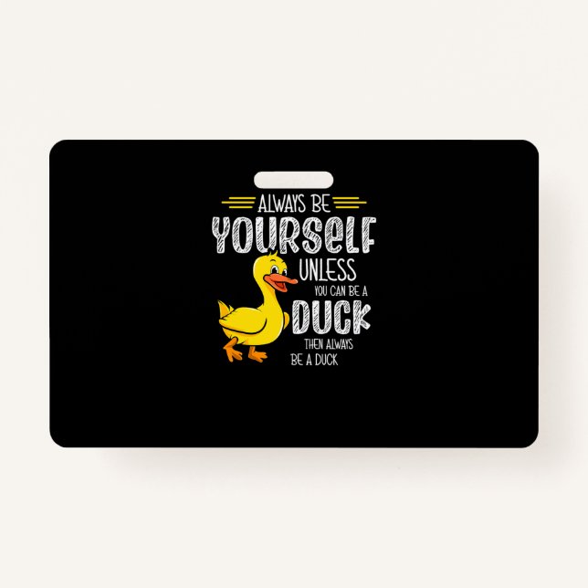 45.Rubber duck for a Duck Lovers Badge (Front)