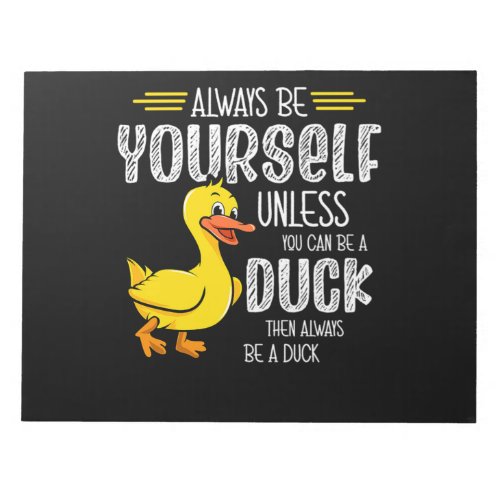 45Rubber duck for a Duck Lovers Notepad