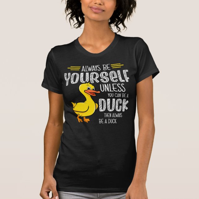 45.Rubber duck for a Duck Lovers T-Shirt (Front)