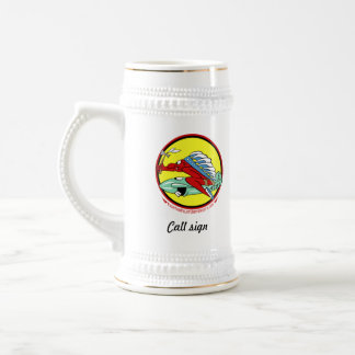 45 TFS Custom Beer Stein w/call sign