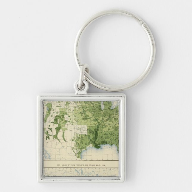 45 Value farm products 1890 Keychain (Front)