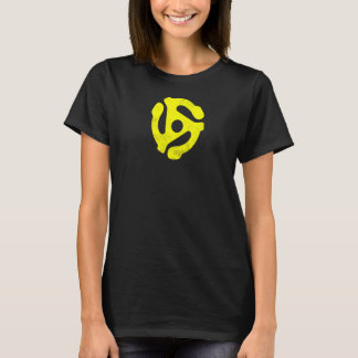 45 Vinyl Record Insert Distressed T-Shirt