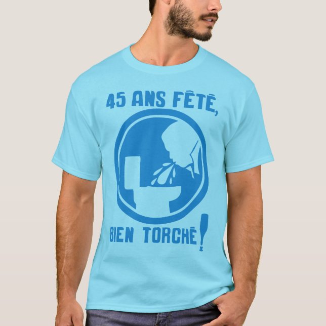45 years mandatory torch billboard vomir anniv T-Shirt (Front)