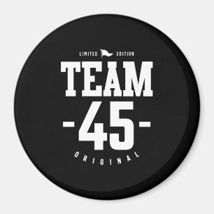 45 Years Old - 45th Birthday Funny Gift Magnet