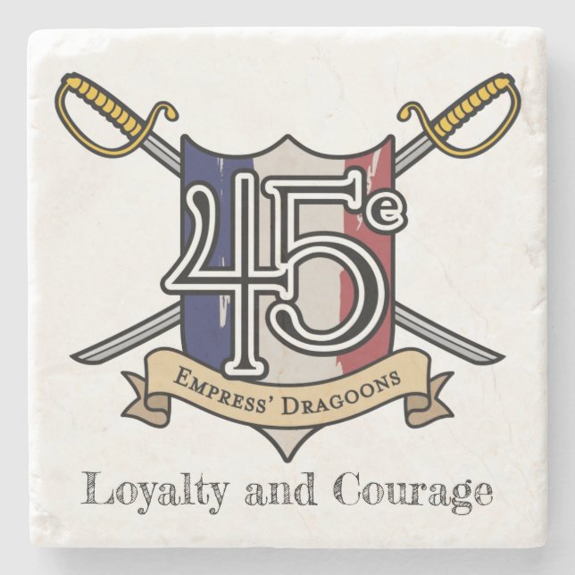 45e Stone Coaster (Front)