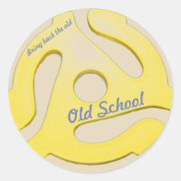 45rpm Adapter Sticker