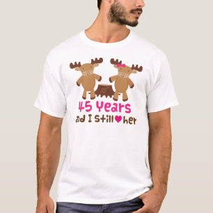 45th Anniversary Gift For Him T-Shirt
