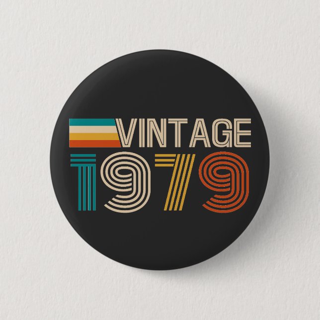45th Birthday Button (Front)