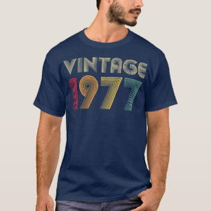 45th Birthday Gift Classic 1977 Vintage Men Women T-Shirt
