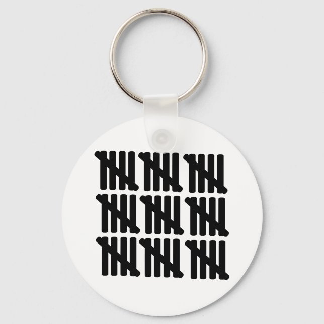 45th birthday keychain (Front)