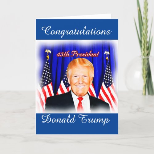 45th President_Donald Trump _ Card
