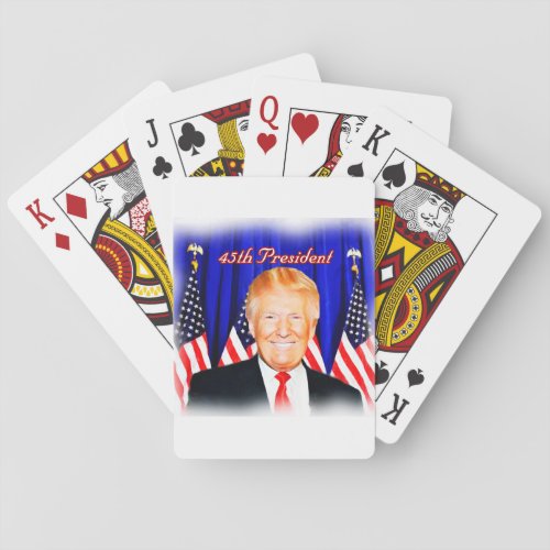 45th President_Donald Trump _ Poker Cards