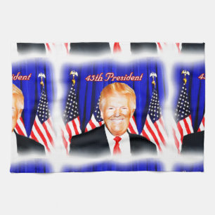 45th President-Donald Trump _ Towel