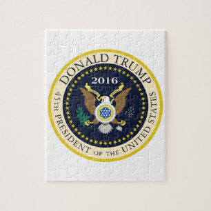 45th President of the United States Jigsaw Puzzle