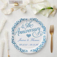 45th Sapphire Wedding Anniversary