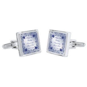 45th Wedding Anniversary Cufflinks